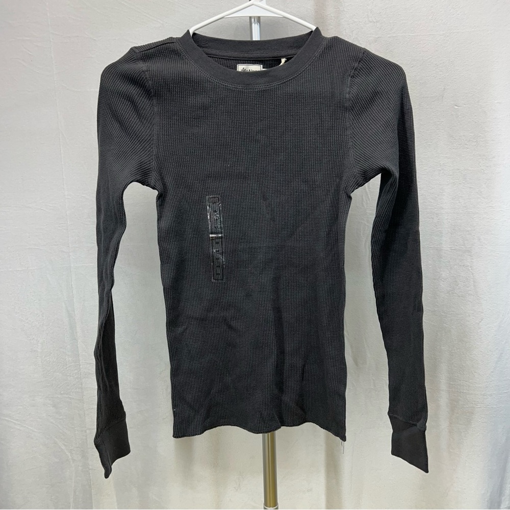 Alpine Design women’s Waffle  midnight black Top‎ Xsmall